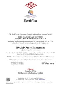 IPARD Proje Danışmanı Sertifikası